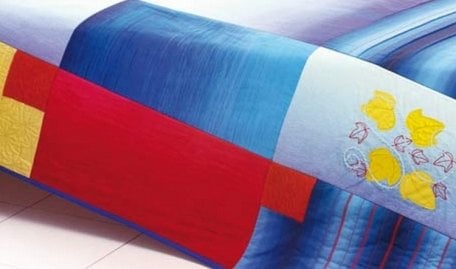 Quilten mit der Overlock