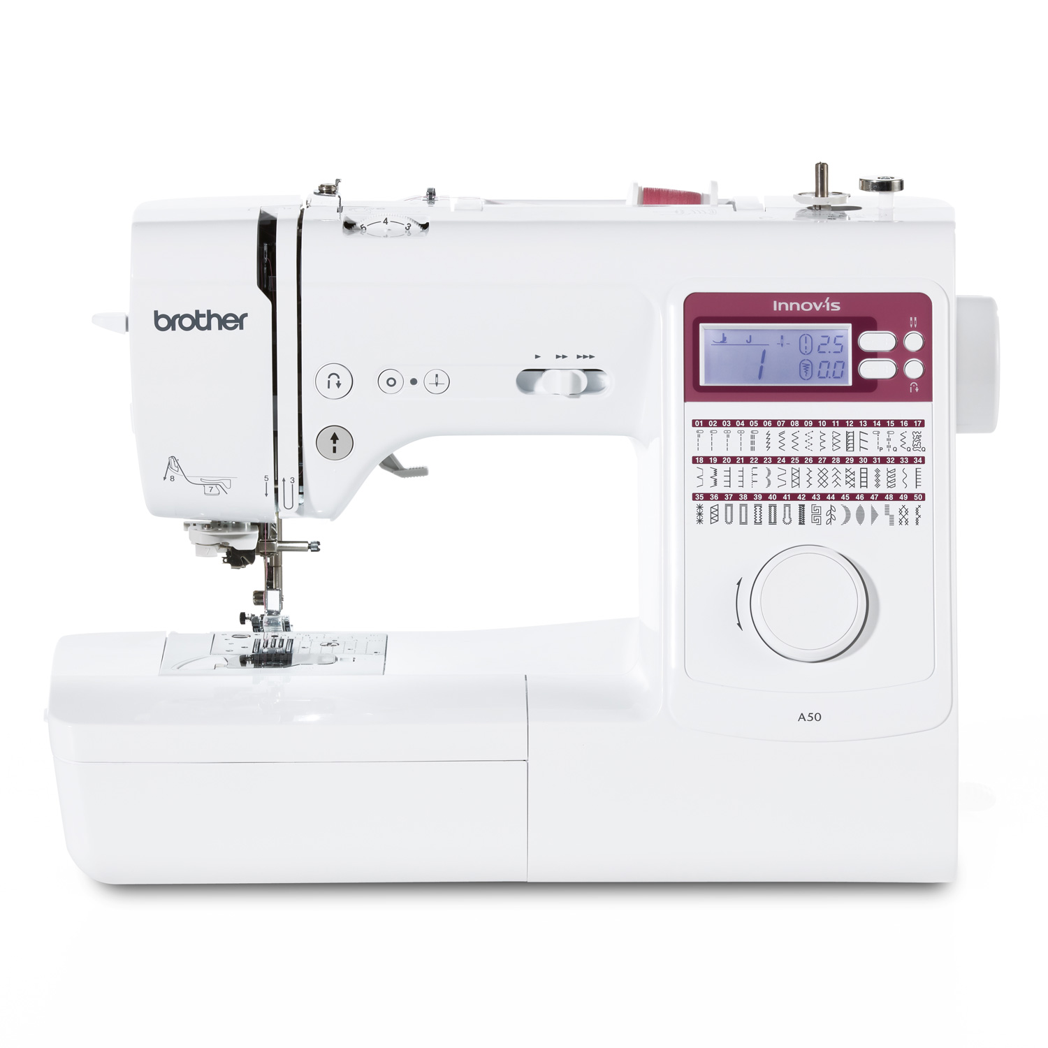 Brother Innov-is A50 mit Komfort-Nadeleinfädler Brother Innov-is A50 mit Komfort-Nadeleinfädler
