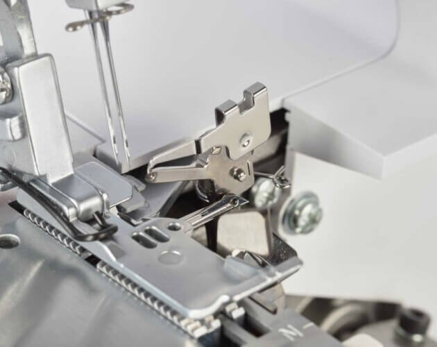 Bedienfeld der bernette 44 Funlock