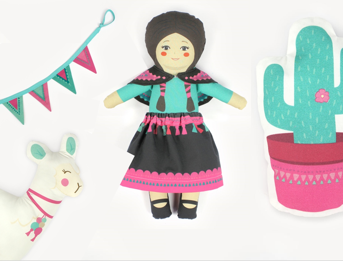 Cut & Sew Panel JUST BE LLAMAZING von Kullaloo