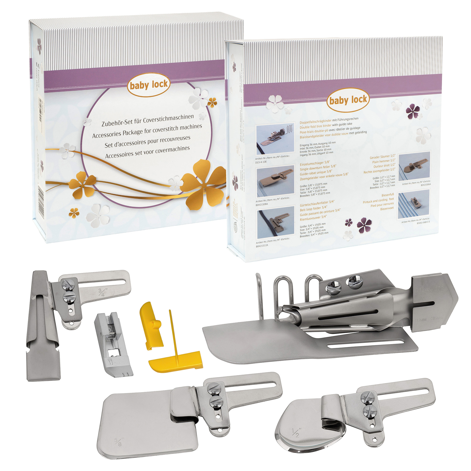 Baby lock Zubehör-Set für Covermaschinen (5-tlg./ für BLCS / Euphoria)