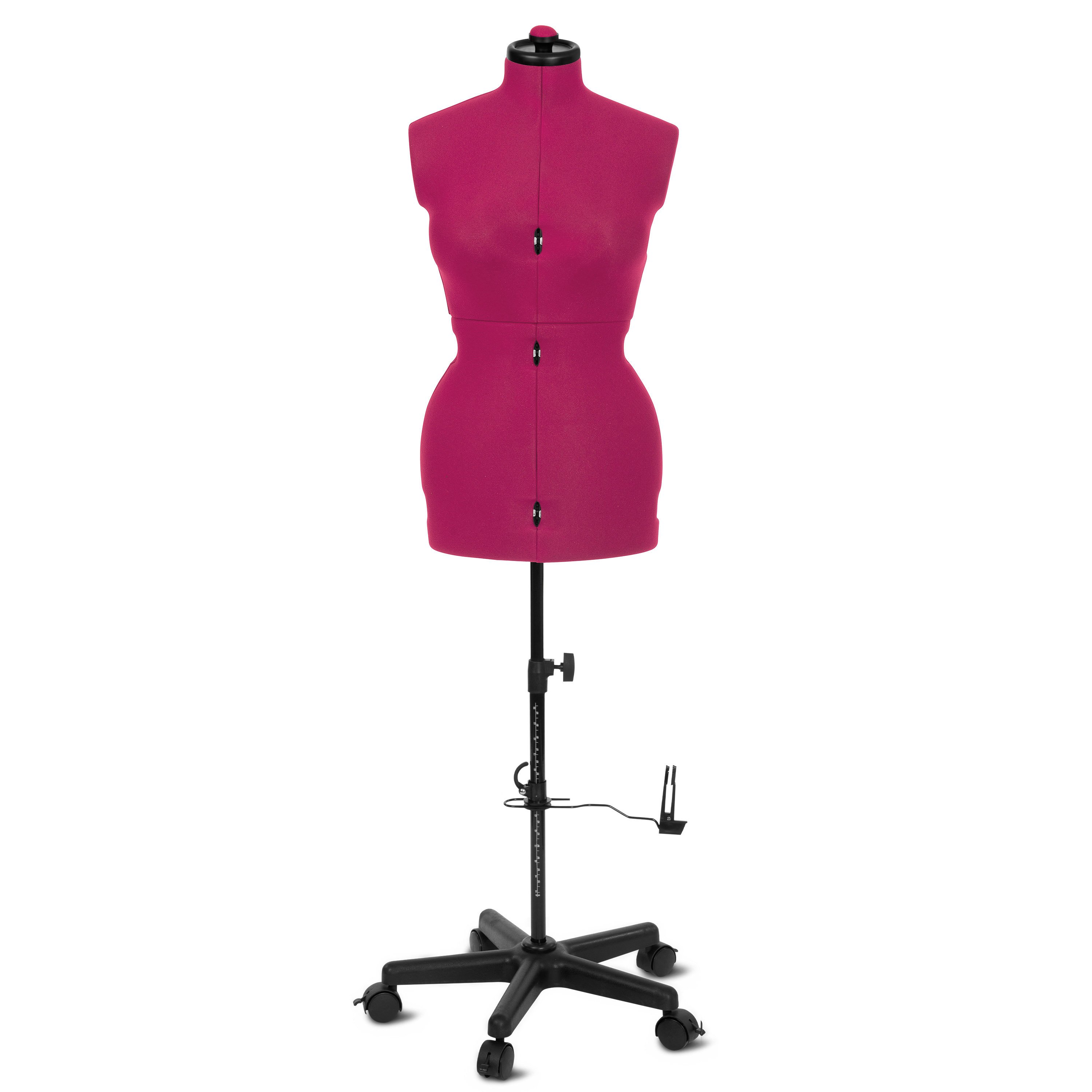 Schneiderpuppe Supa Fit M 5 Rollen pink