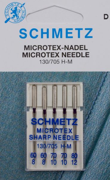 Schmetz Microtex-Nadeln 5er Pack
